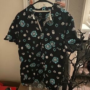 Mens Button Up Top
